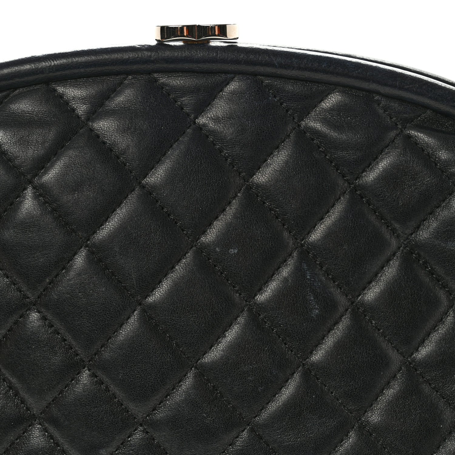 Chanel Lambskin Quilted Timeless Clutch Black 7 of 11