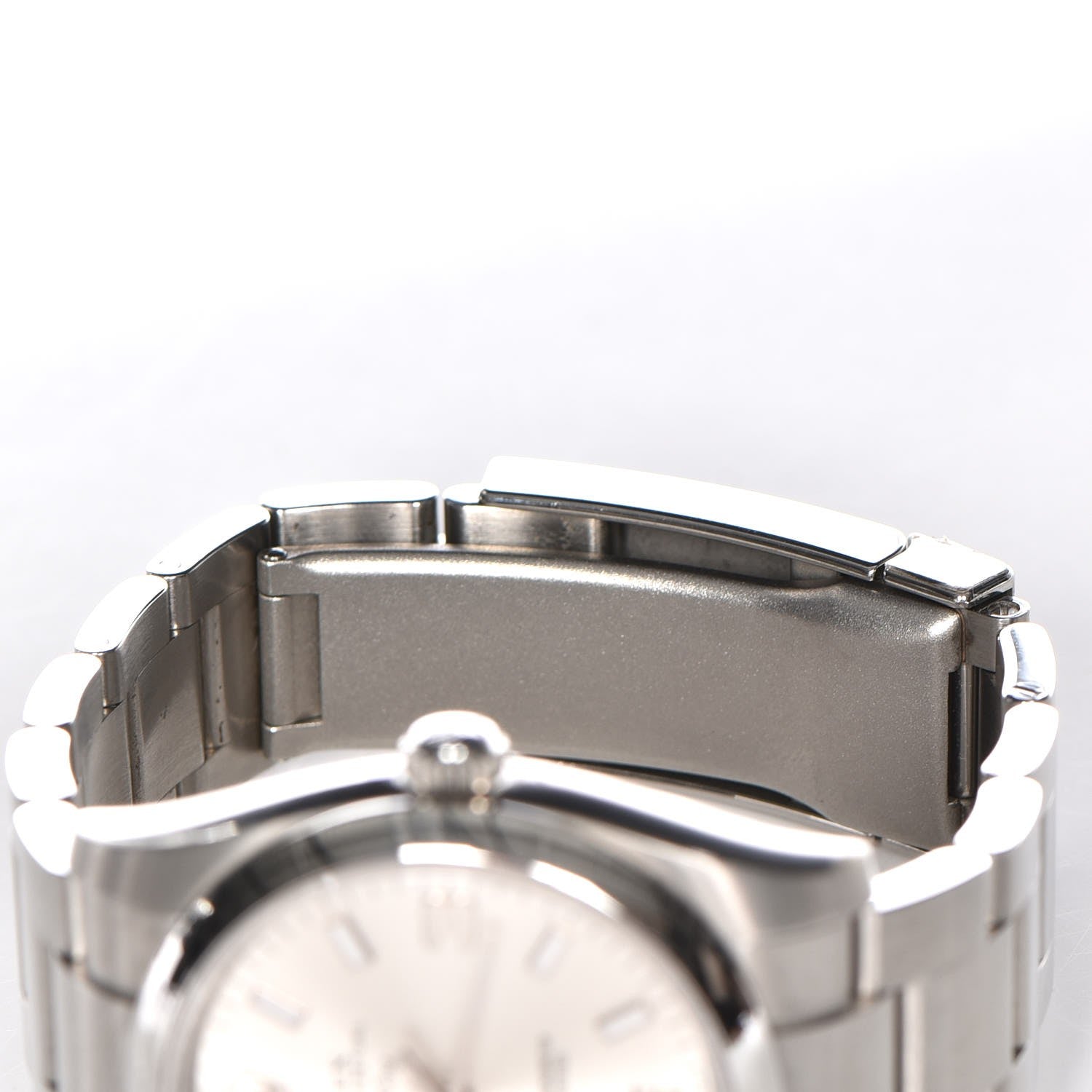 Rolex Stainless Steel 34mm Oyster Perpetual Air-King Watch Silver 114200 5 of 12