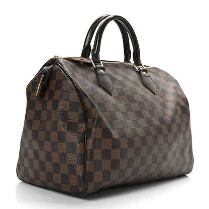 Louis Vuitton Damier Ebene Speedy 30 2 of 11