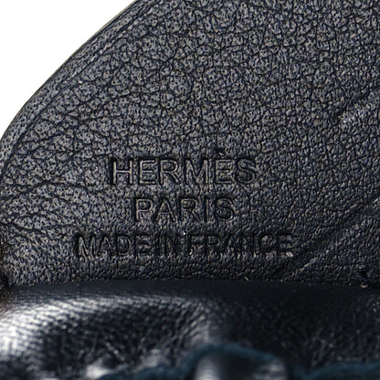 Hermes Milo Lambskin Grigri Rodeo Pegase Horse Bag Charm PM So Black 3 of 4