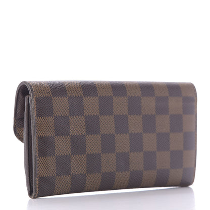 Louis Vuitton Damier Ebene Emilie Wallet 3 of 12