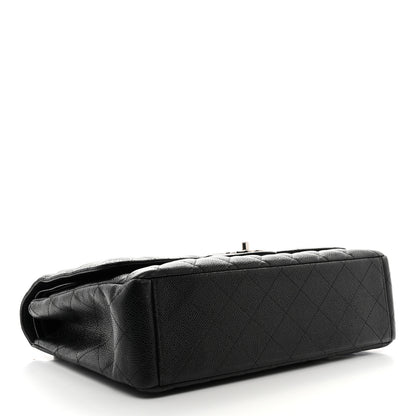 Chanel Caviar Quilted Maxi Double Flap Black 4 of 12