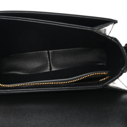 Celine Shiny Calfskin Teen Triomphe Black 5 of 10
