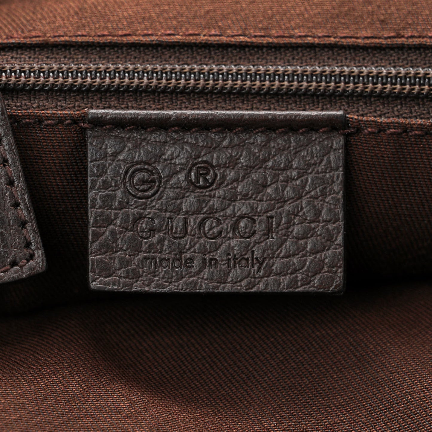 Monogram Medium Abbey Convertible Tote Dark Brown