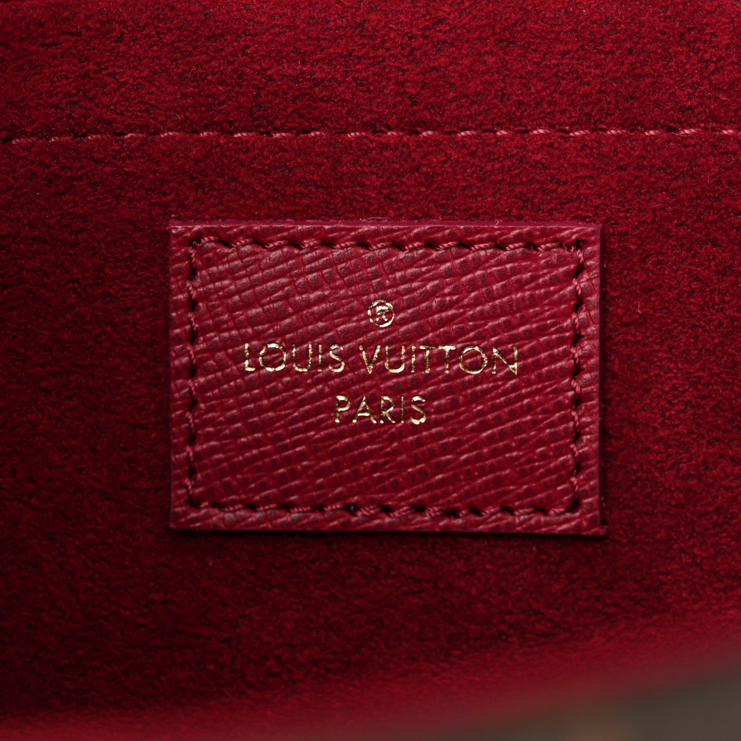 Monogram Pochette Felicie Chain Wallet Fuchsia