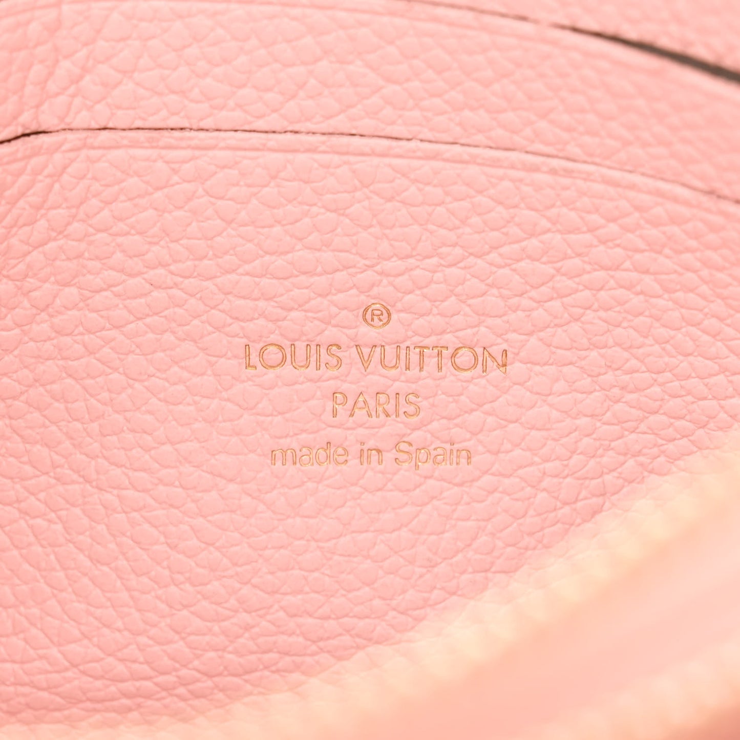 Empreinte Monogram Double Zip Pochette Rose