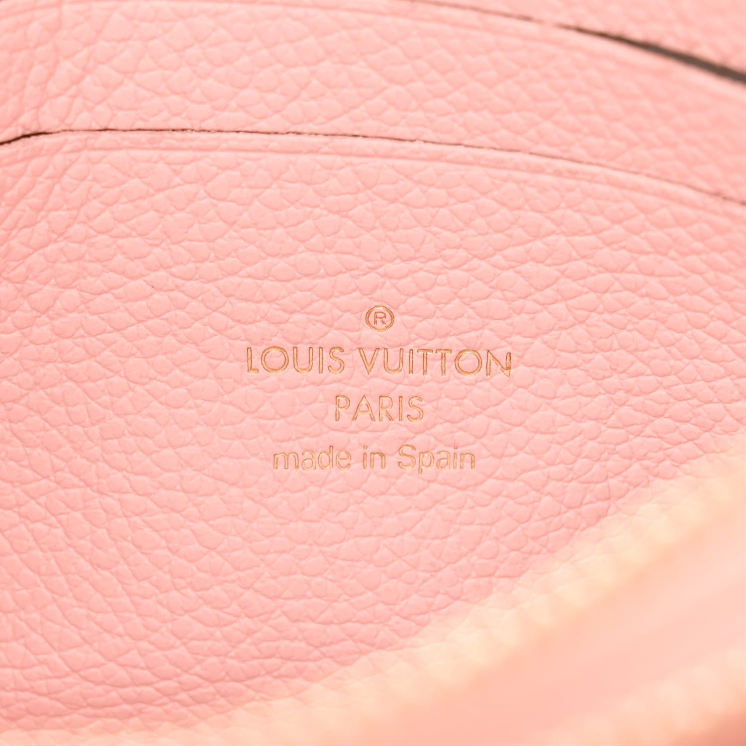 Louis Vuitton Empreinte Monogram Double Zip Pochette Rose 8 of 12