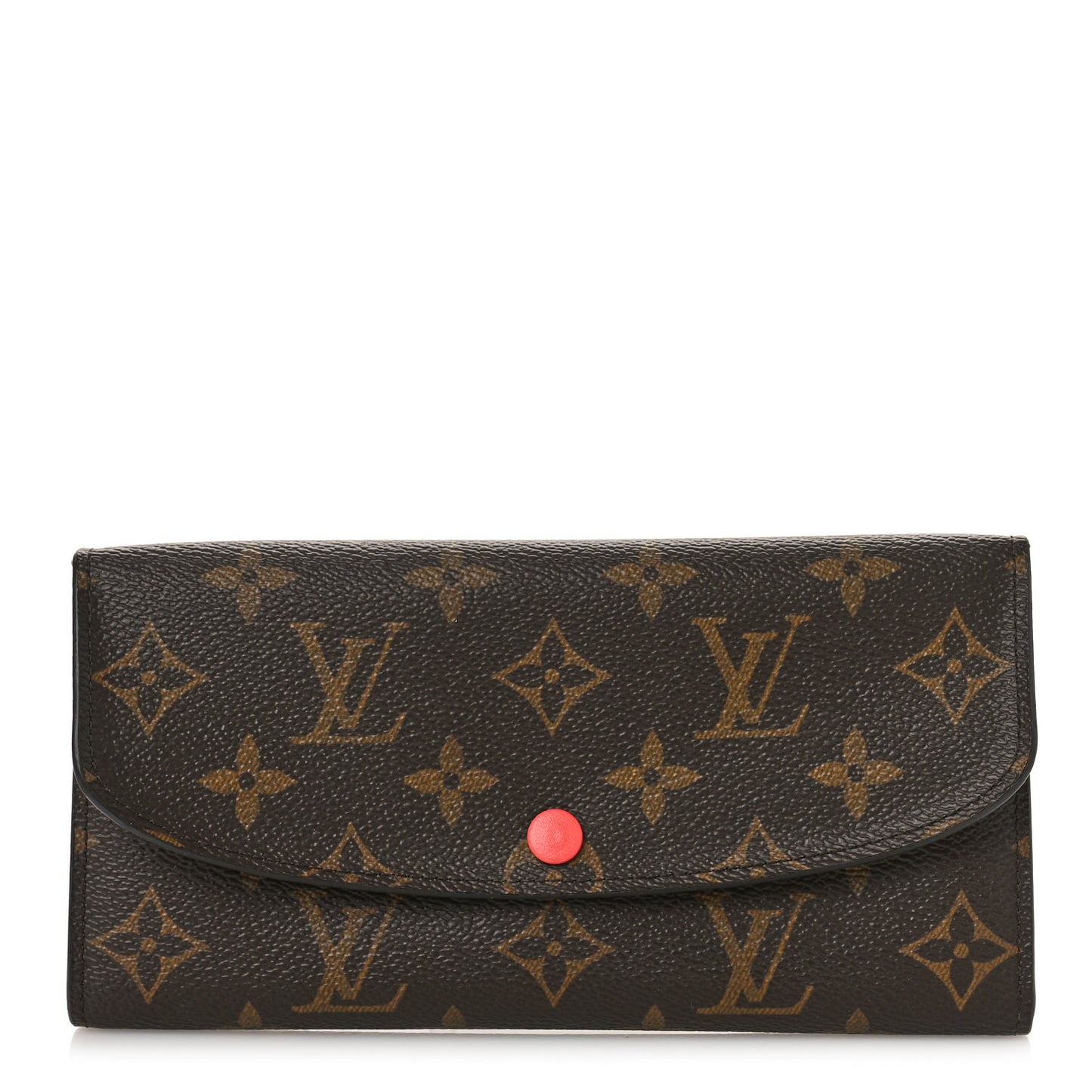 Monogram Emilie Wallet Poppy
