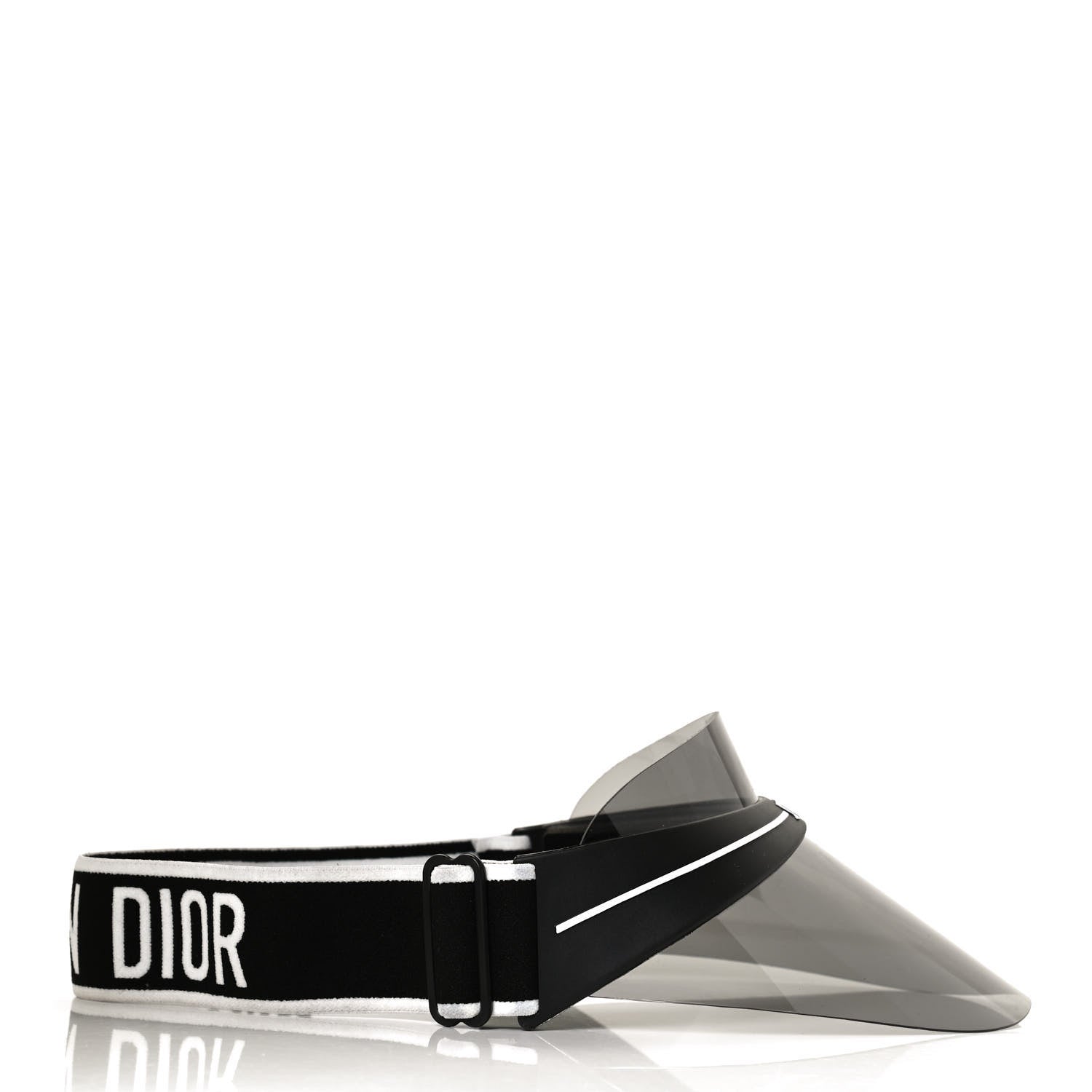 Christian Dior Mirrored DiorClubV1U Sun Visor Black 4 of 8
