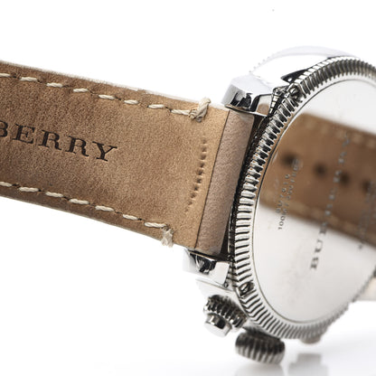 Burberry Stainless Steel Calfskin 42mm Chronograph Quartz Watch BU7816 9 of 11