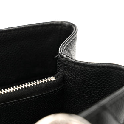Chanel Caviar Quilted Grand Shopping Tote GST Black 12 of 12