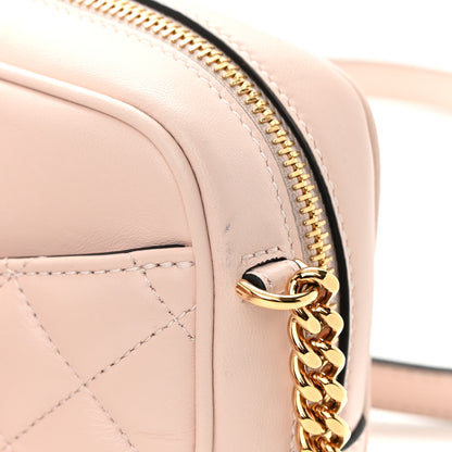 Versace Nappa Quilted La Medusa Camera Bag Light Pink 12 of 13