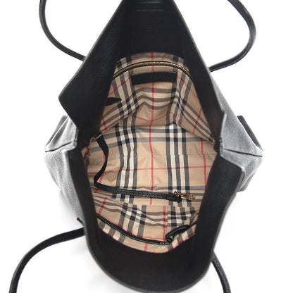 Burberry London Grainy Calfskin Medium Baynard Tote Black 5 of 7