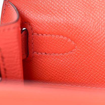 Hermes Epsom Kelly Sellier 28 Rose Jaipur 8 of 41