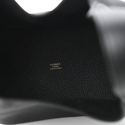 Hermes Taurillon Clemence Picotin Lock 18 PM Black 8 of 11