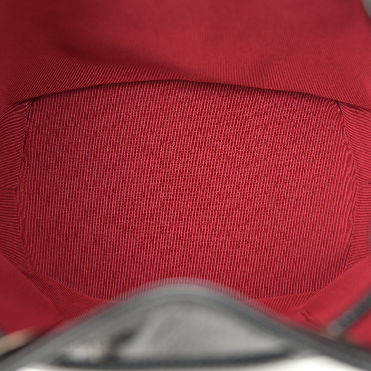 Shiny Aged Calfskin CC Chain Mini Drawstring Bag Black