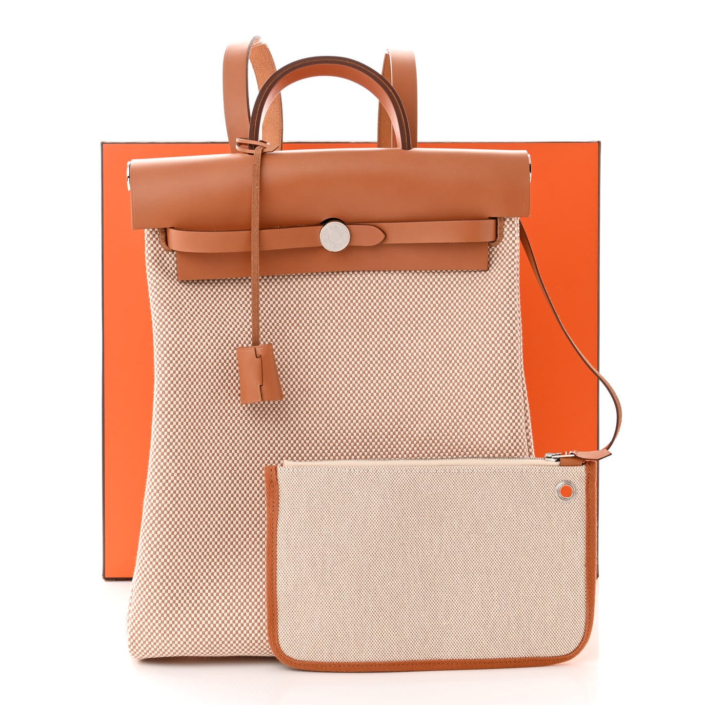 Vache Hunter Criss Viking Herbag a Dos Retourne Backpack Ecru Beige Naturel