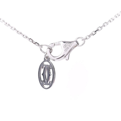 Cartier 18K White Gold Diamond XS D'Amour Pendant Necklace 4 of 5