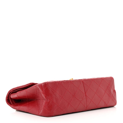 Chanel Aged Calfskin Quilted 2.55 Reissue 226 Flap Red 4 of 15