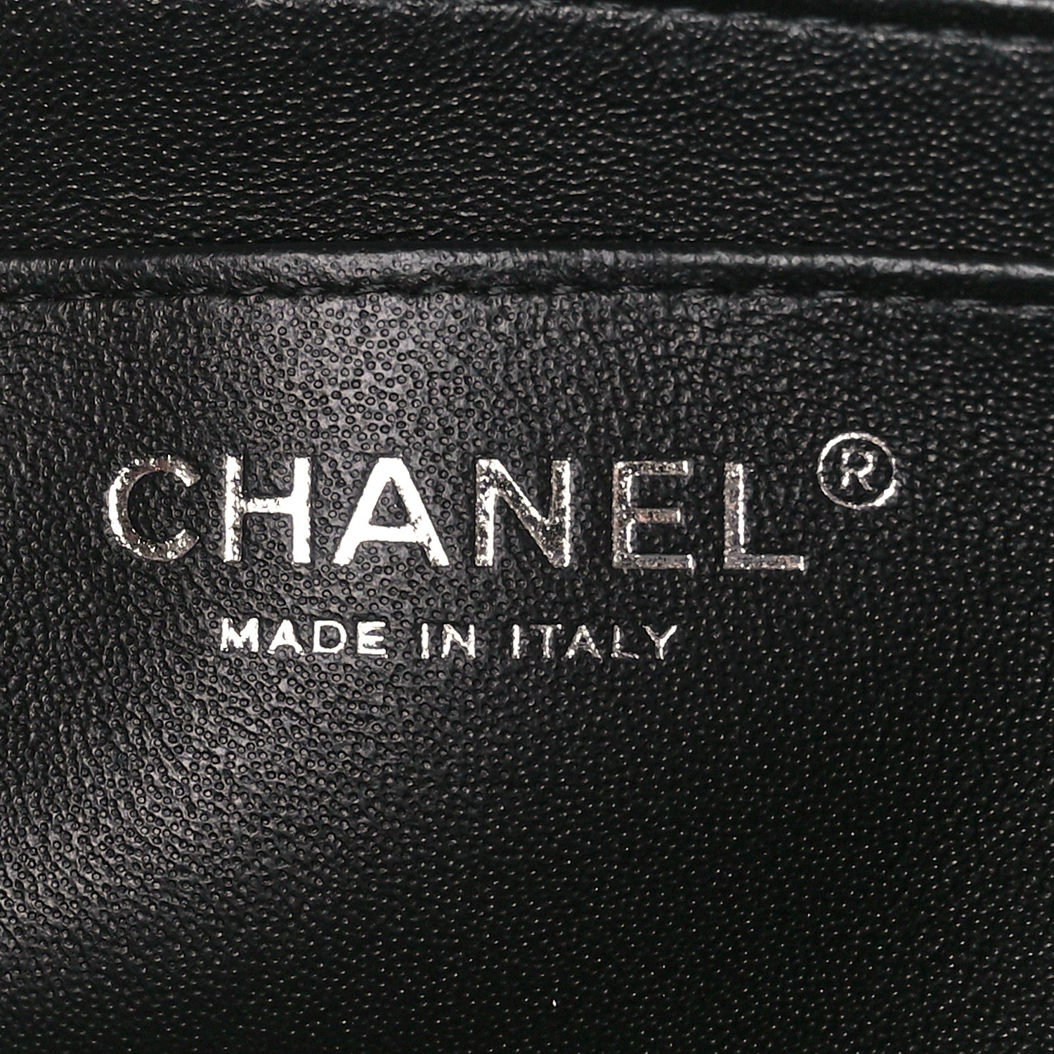 Chanel Lambskin Quilted Mini Rectangular Flap Black 6 of 12