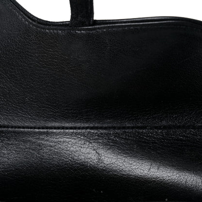 Christian Dior Calfskin Saddle Bag Black 13 of 25