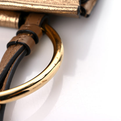 Chloe Metallic Calfskin Mini Faye Bracelet Bag Gold 12 of 12