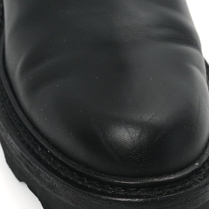 Louis Vuitton Calfskin Monogram Beaubourg Ankle Boots 40.5 Black 10 of 10