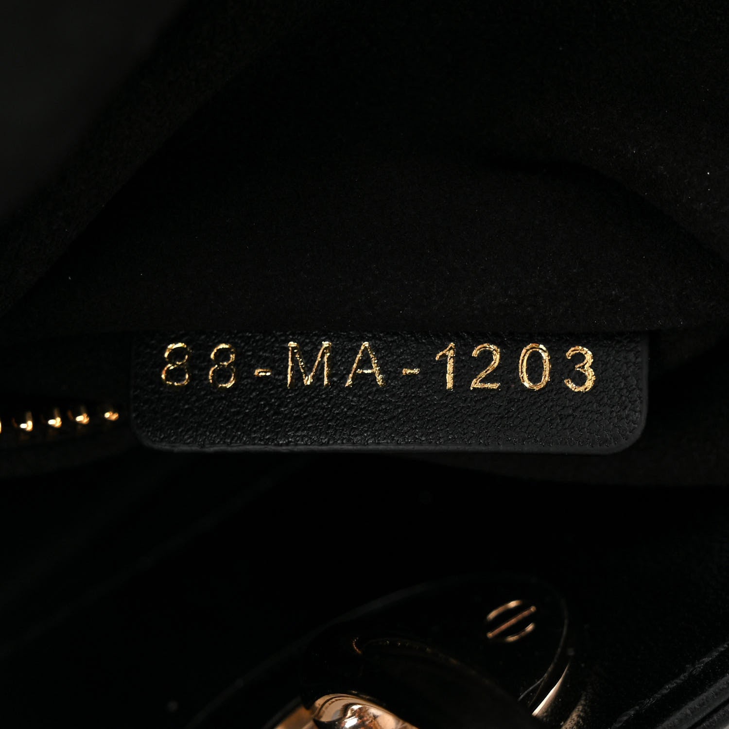 Christian Dior Lambskin Cannage Small My ABCDior Lady Dior Black 7 of 11
