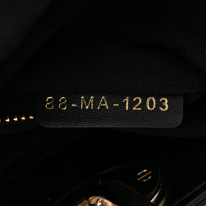 Christian Dior Lambskin Cannage Small My ABCDior Lady Dior Black 7 of 11