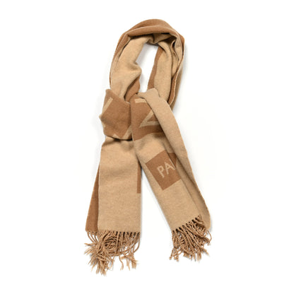 Louis Vuitton Cashmere Baroda Scarf Camel 1 of 5