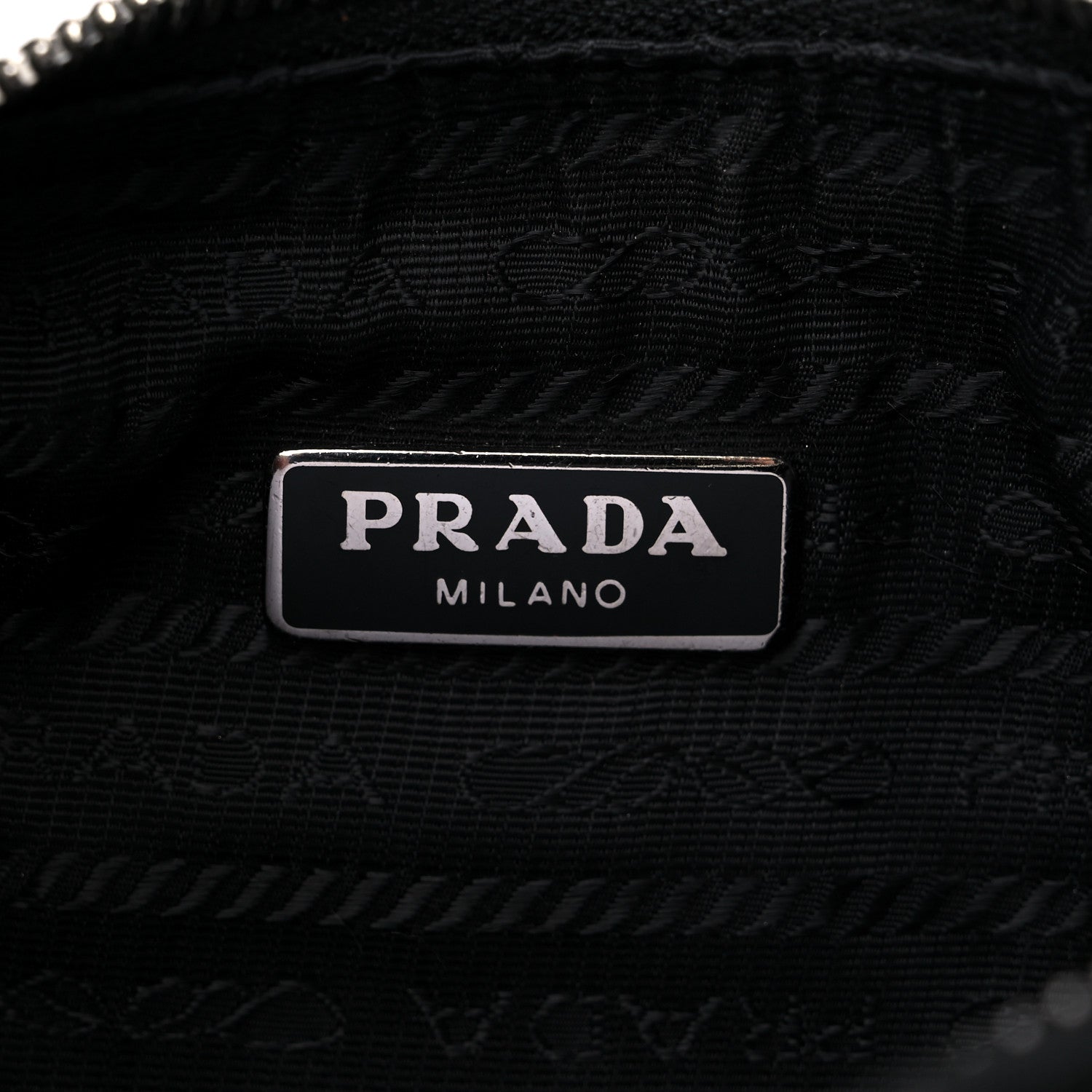 Prada Nylon Re-Edition 2005 Shoulder Bag Black 6 of 10