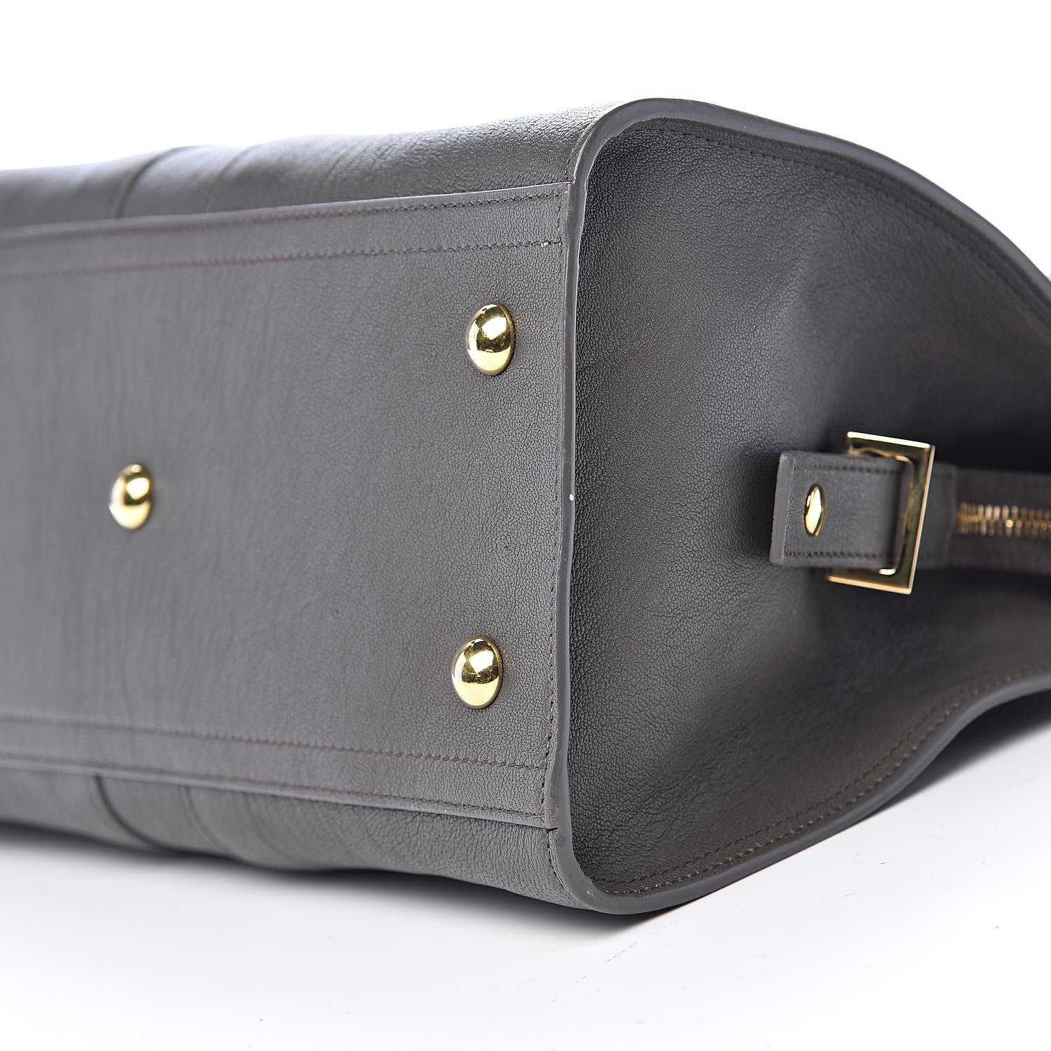 Saint Laurent Sheepskin Small Cabas ChYc Grey 12 of 13