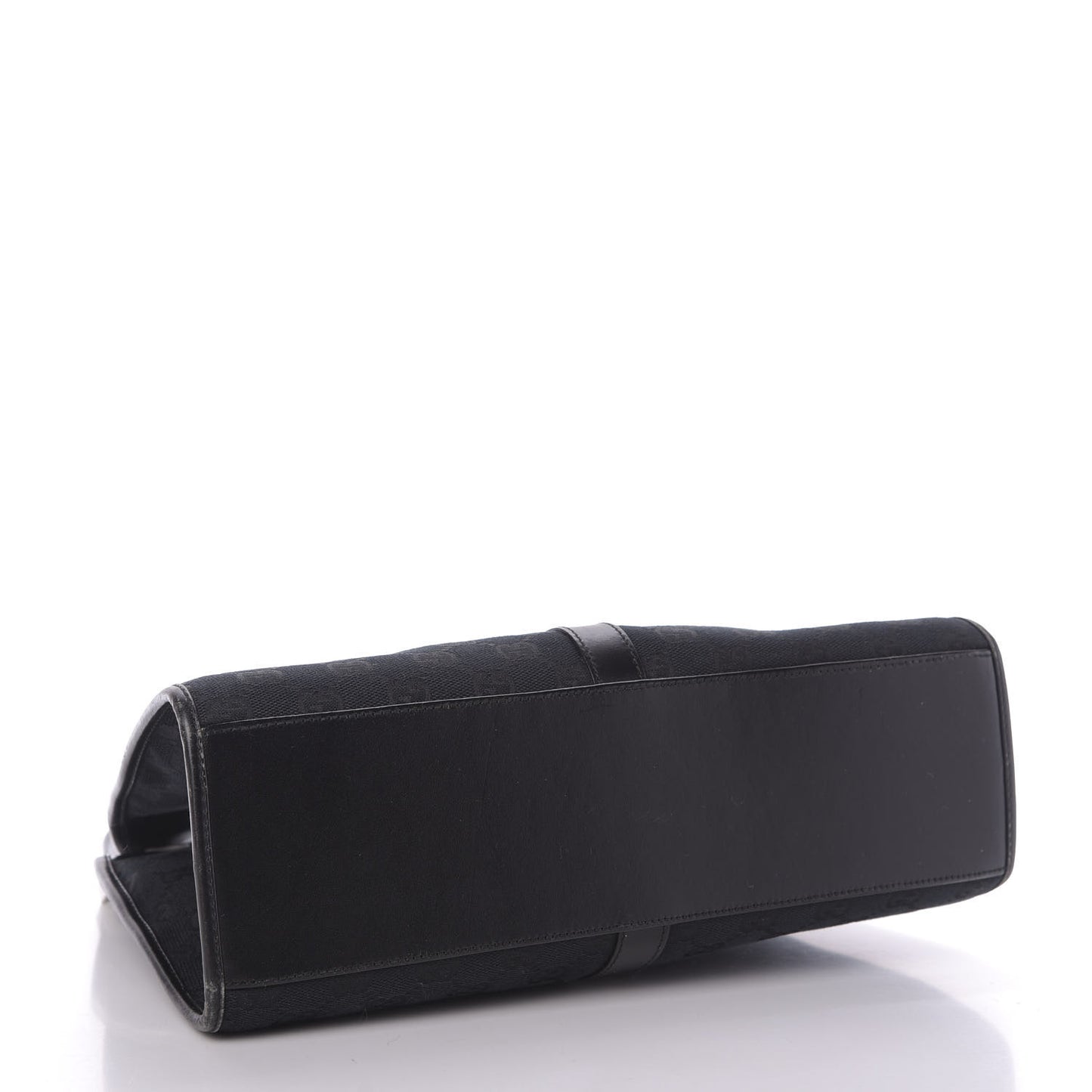 Monogram Bardot Shoulder Bag Black