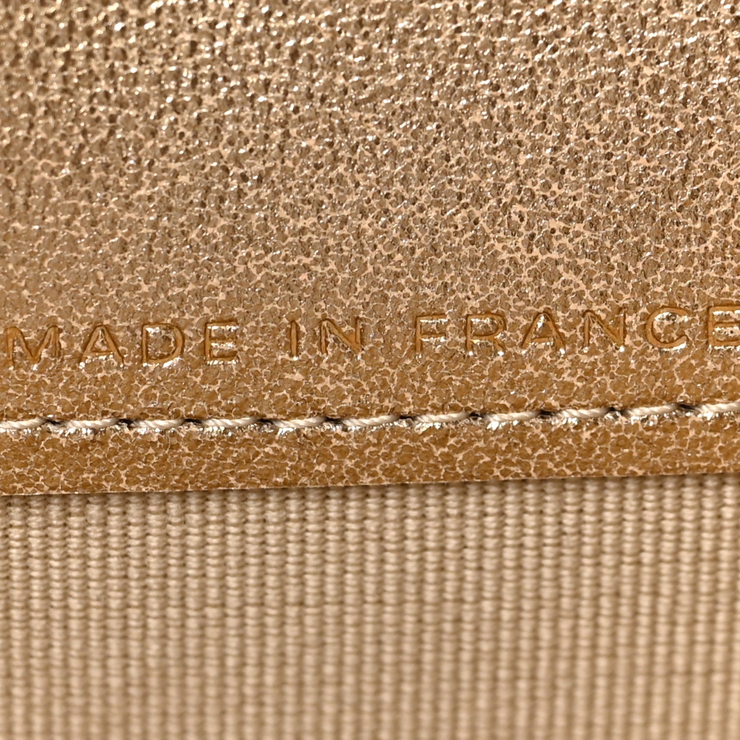 Chanel Metallic Lambskin Quilted Flap Card Holder Wallet Gold 7 of 8