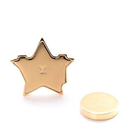 Louis Vuitton LV Summer Feel Star Coin Magnet Brooch 4 of 5