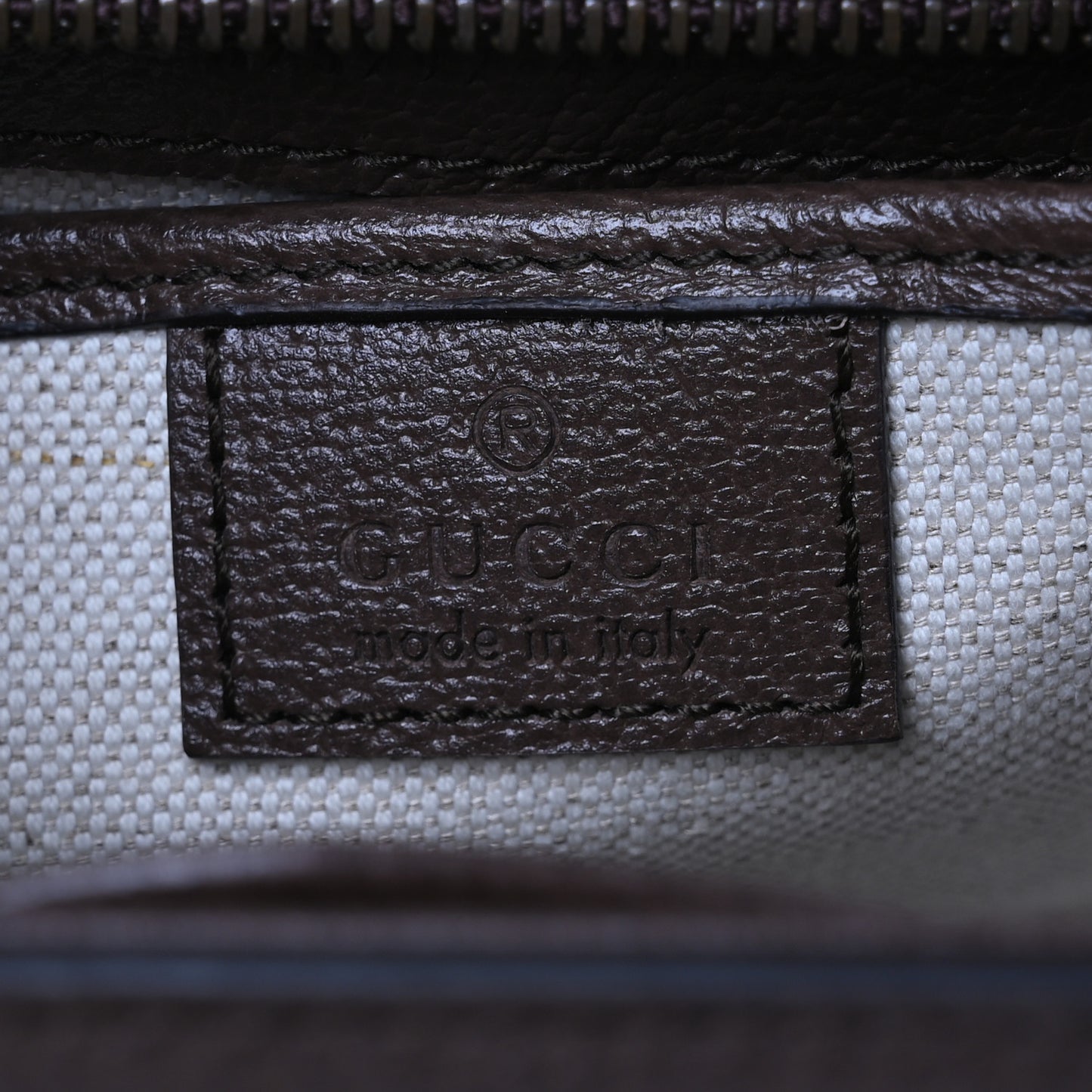 Monogram Jumbo GG Textured Dollar Calfskin Web Small Bamboo 1947 Top Handle Bag Camel Ebony New Acero