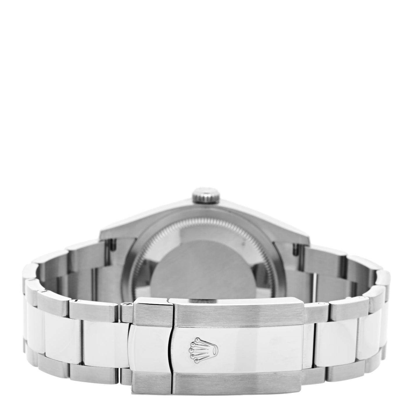 Stainless Steel 36mm Oyster Perpetual Datejust Watch Olive Green Palm 126200