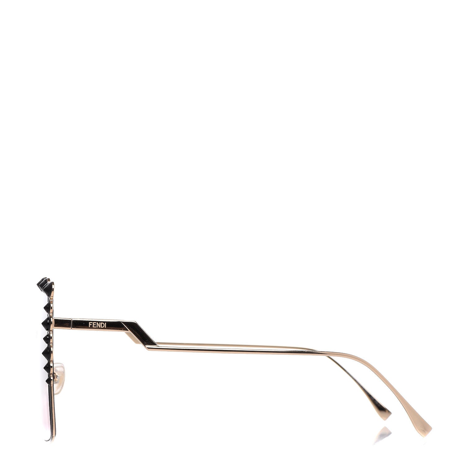 Fendi Square Dots Sunglasses FF 0259/S Black 3 of 7
