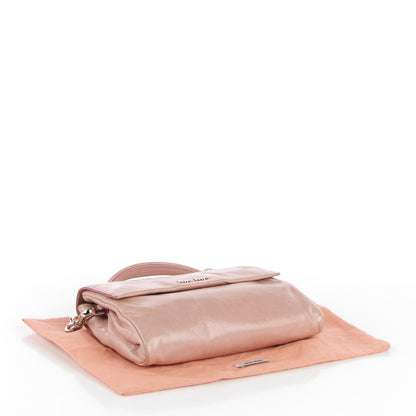 Miu Miu Vitello Shine Crossbody Bag Mughetto 4 of 8