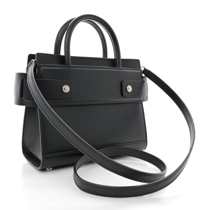 Givenchy Smooth Calfskin Mini Horizon Satchel Black 3 of 11