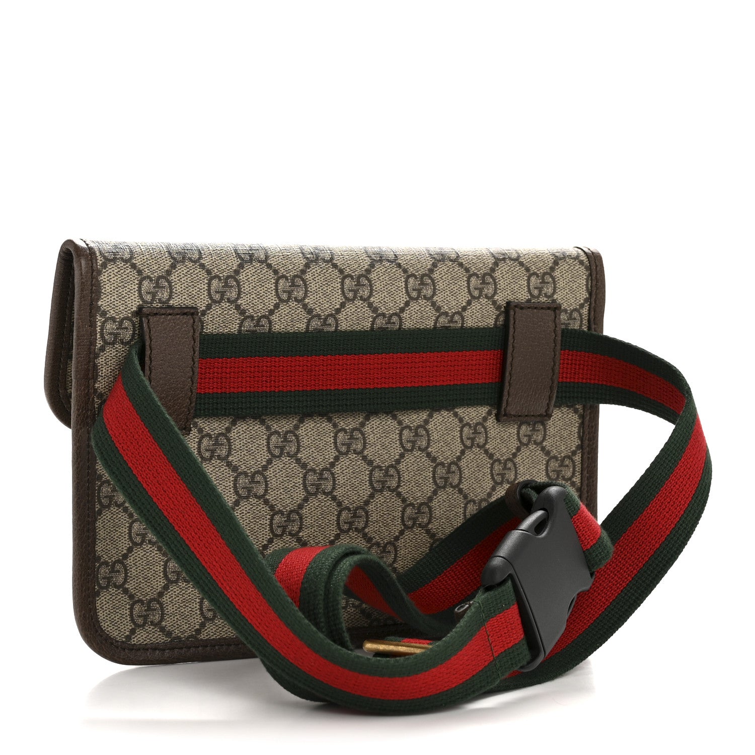 Gucci GG Supreme Monogram Neo Vintage Web Belt Bag Brown 3 of 10