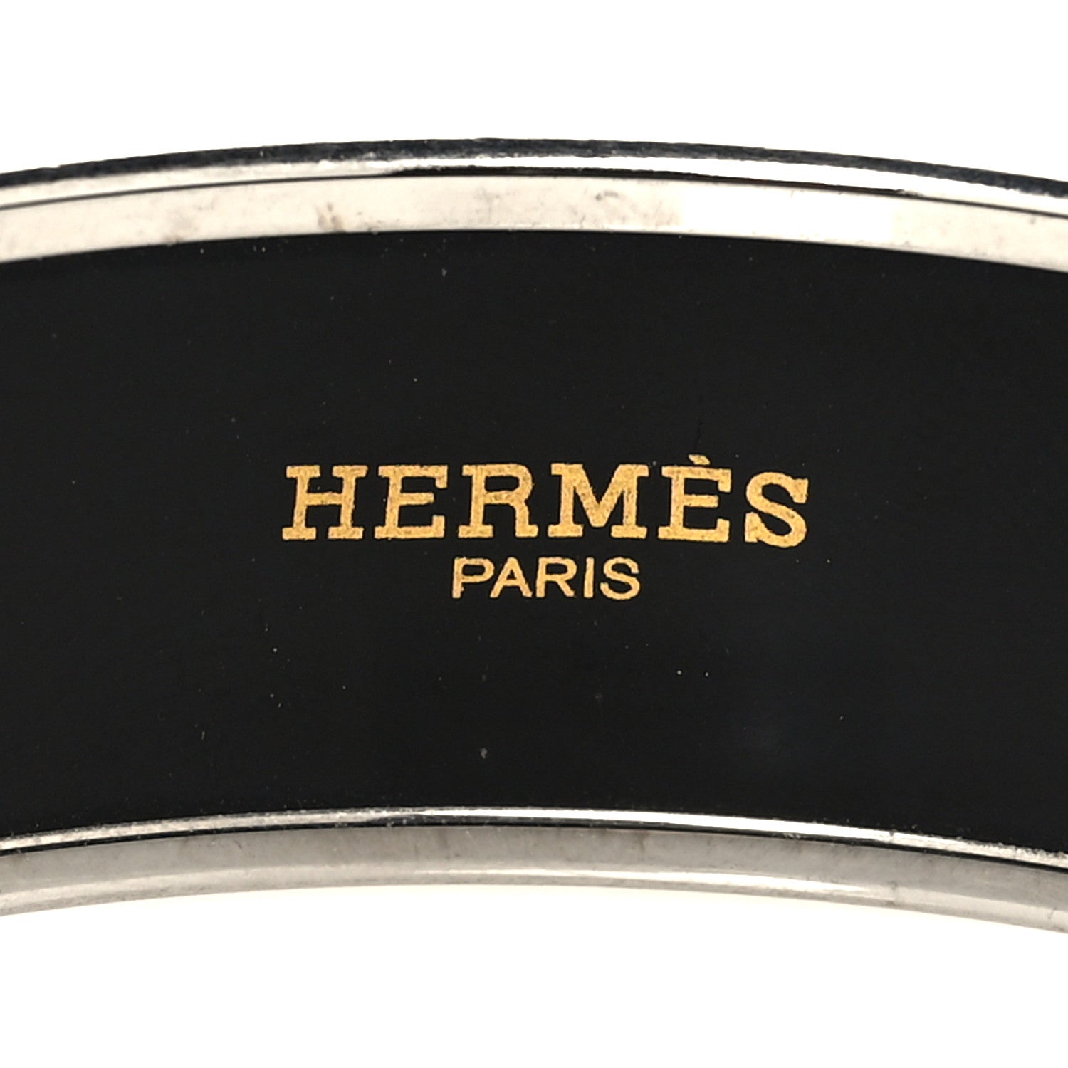 Hermes Enamel Printed Brazil Wide Bracelet 70 4 of 5