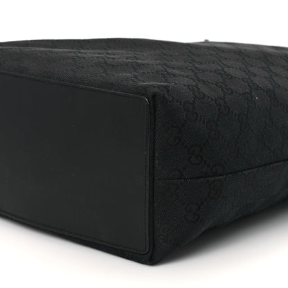 Gucci Monogram Bucket Tote Black 10 of 12
