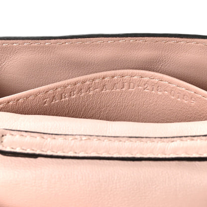 Fendi Nappa Matisse FF Embossed Nano Baguette Charm Rosa Quarzo 7 of 11