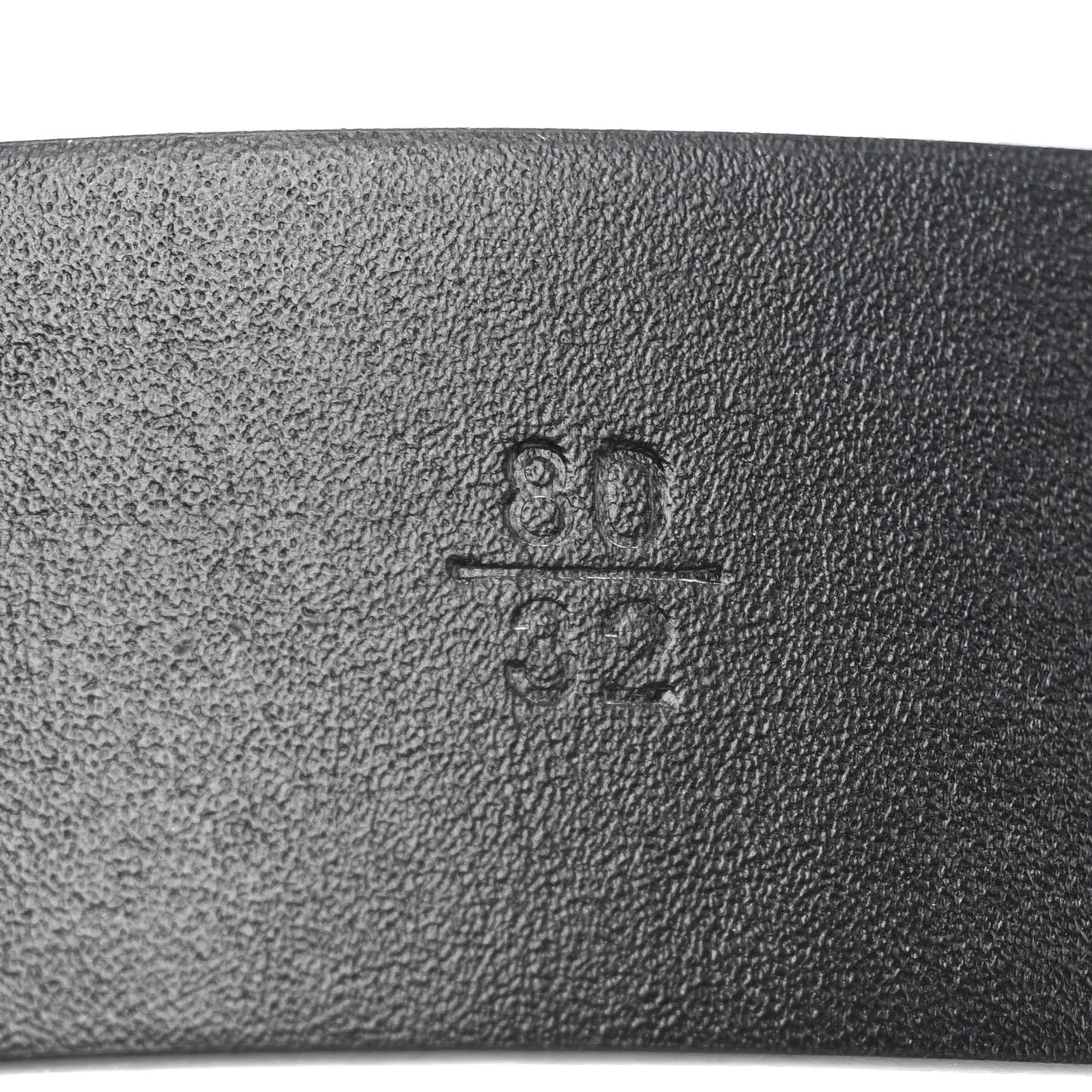 Calfskin CC Chain Belt 80 32 Black Gold