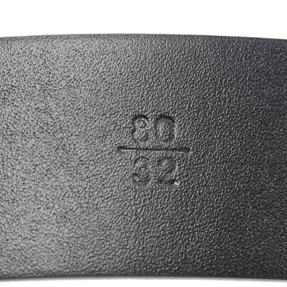 Chanel Calfskin CC Chain Belt 80 32 Black Gold 5 of 9