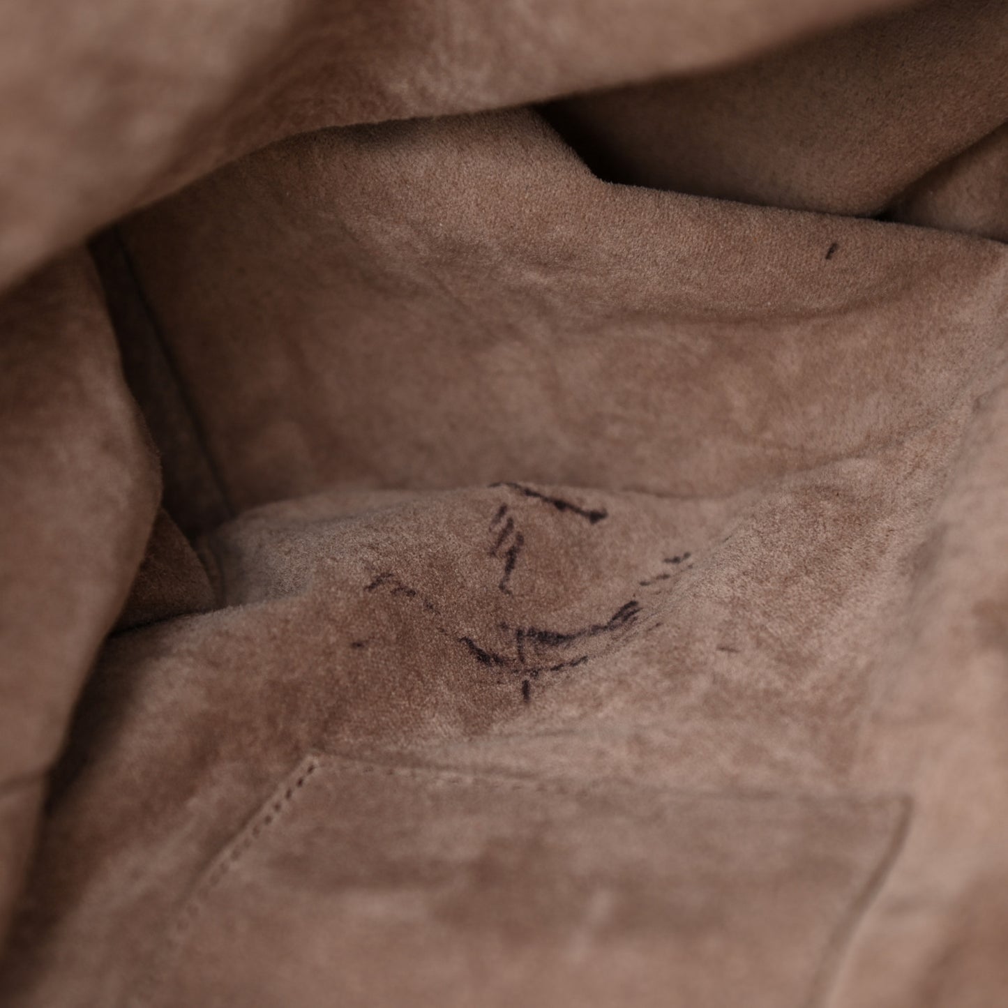 Cervo Intrecciato Shoulder Bag Brown
