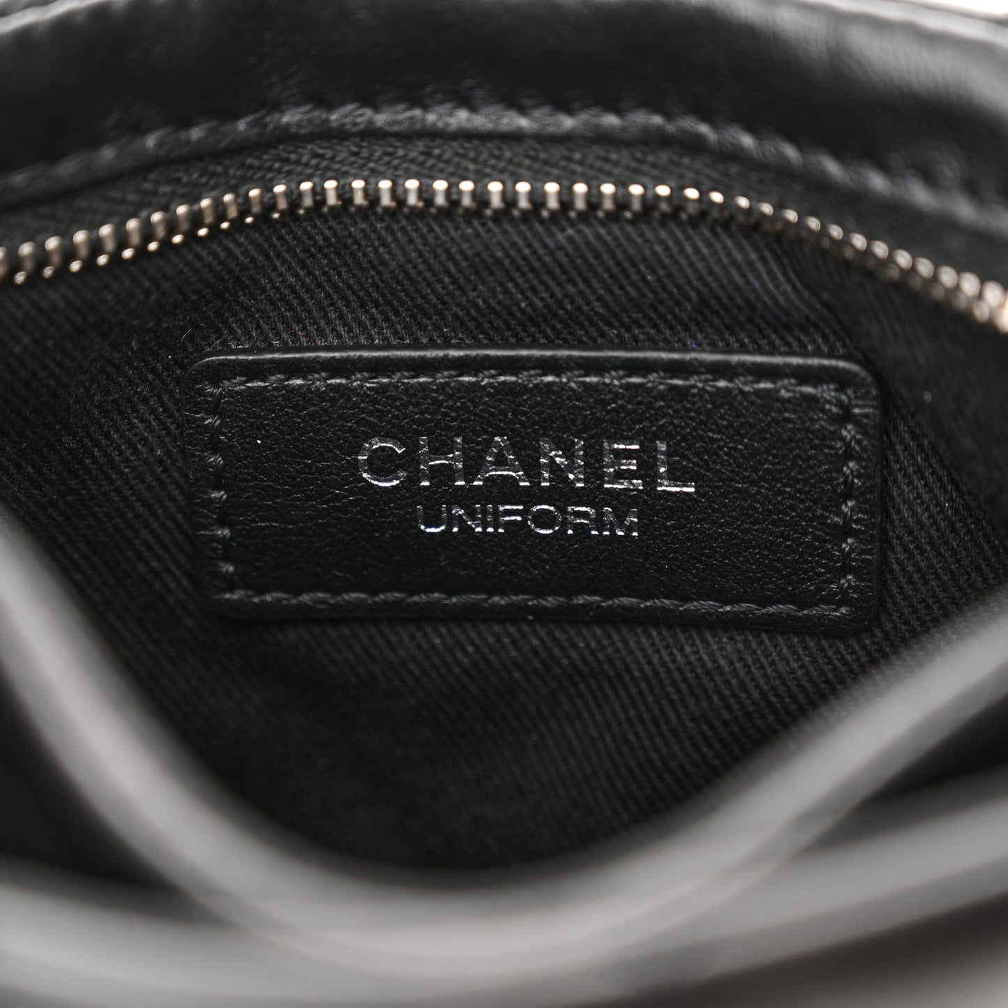 Lambskin Quilted Crossbody Bag Black
