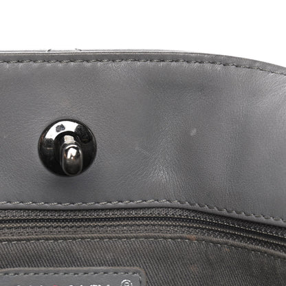 Chanel Lambskin Quilted Shopping Tote Grey 18 of 24