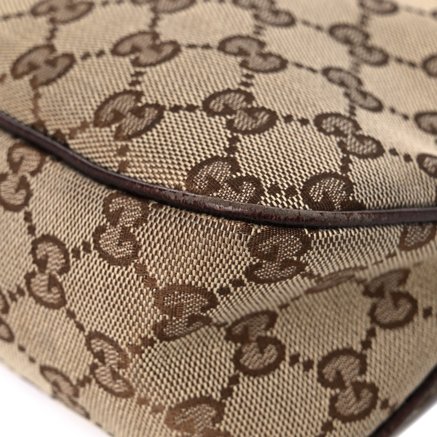 Gucci Monogram Medium Charmy Shoulder Bag Brown 9 of 16